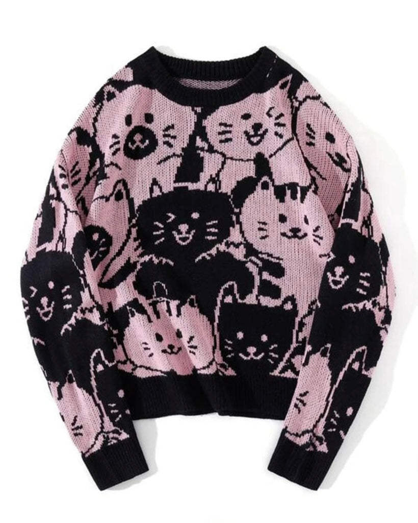 Girls Night 'Cats Meow' Sweater