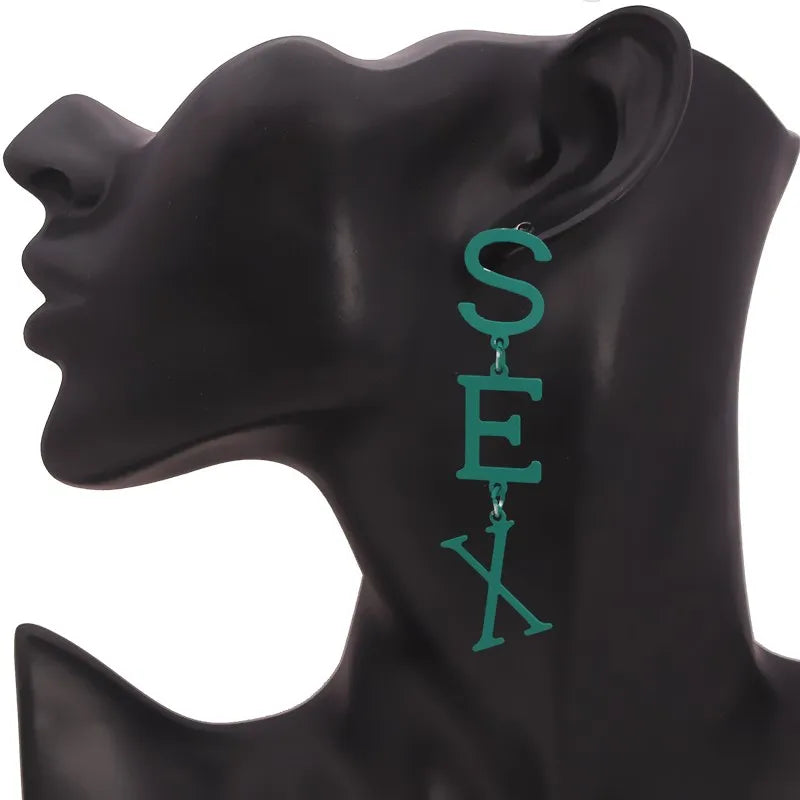 Girls Night, 'Say What?’ SEX earrings