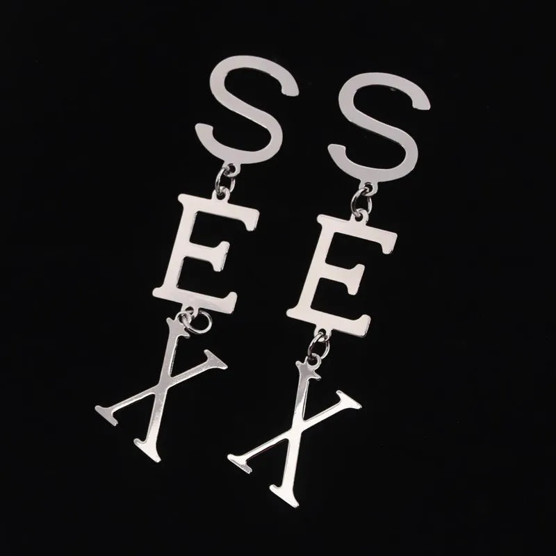 Girls Night, 'Say What?’ SEX earrings
