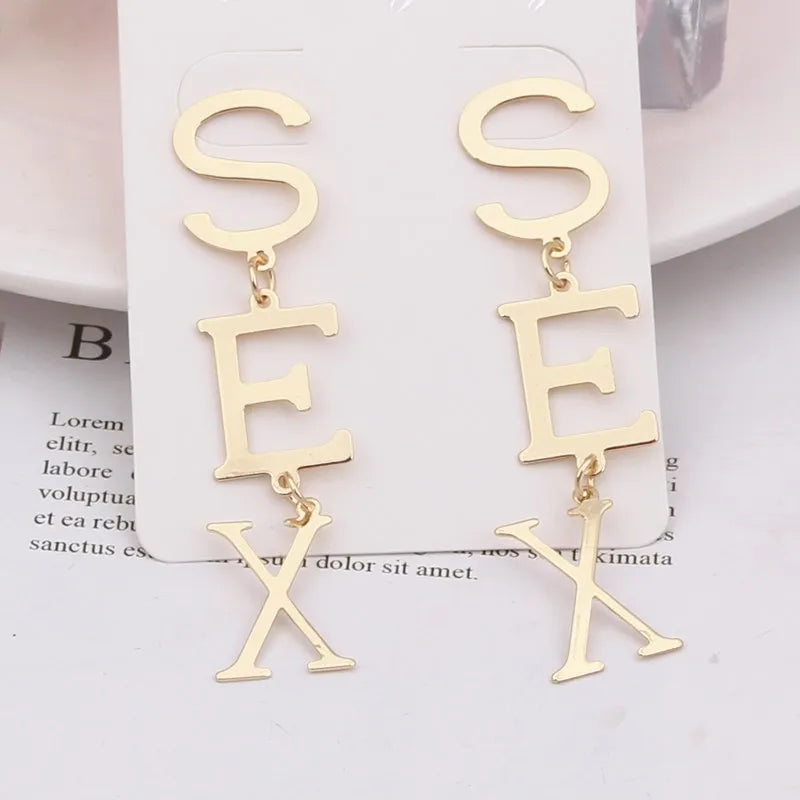 Girls Night, 'Say What?’ SEX earrings