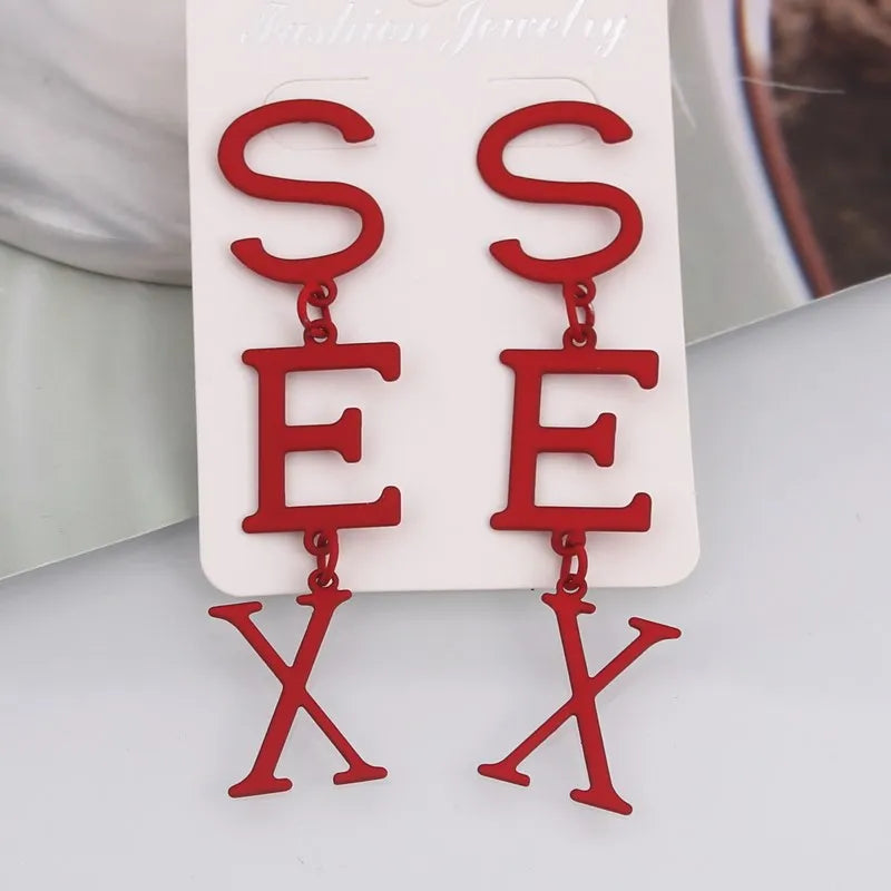 Girls Night, 'Say What?’ SEX earrings