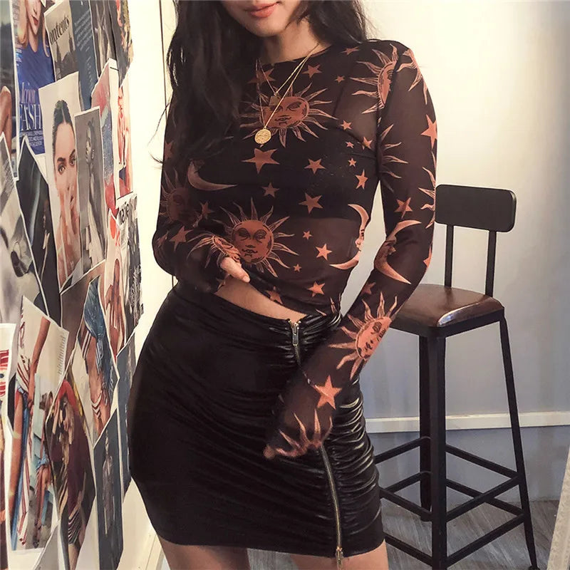 Girls Night 'Flaming Sky' Sexy Top