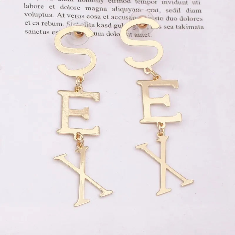 Girls Night, 'Say What?’ SEX earrings