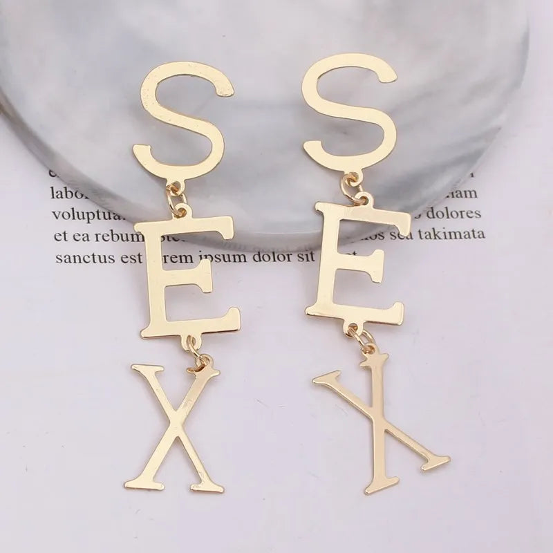 Girls Night, 'Say What?’ SEX earrings