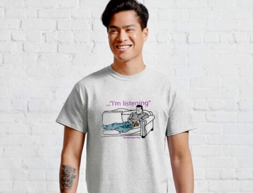 Girls Night "I'm Listening" T shirt - GirlsNightcom