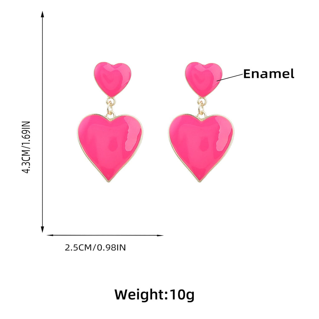 Girls Night Bubblegum Pink Earrings - GirlsNightcom