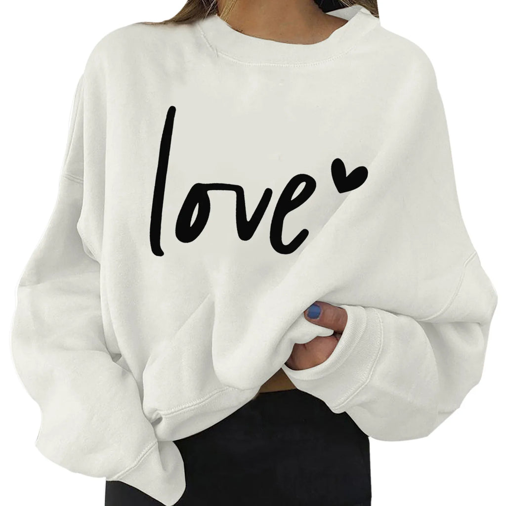 GirlsNight 'Huggable You' Love Graphic Sweatshirt