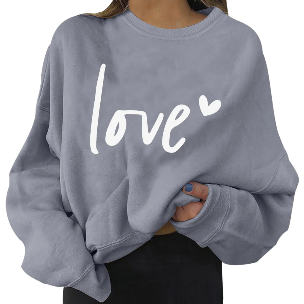 GirlsNight 'Huggable You' Love Graphic Sweatshirt