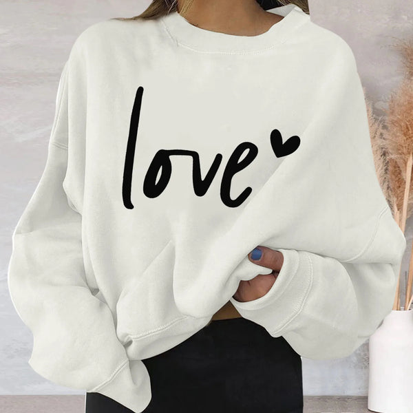 GirlsNight 'Huggable You' Love Graphic Sweatshirt