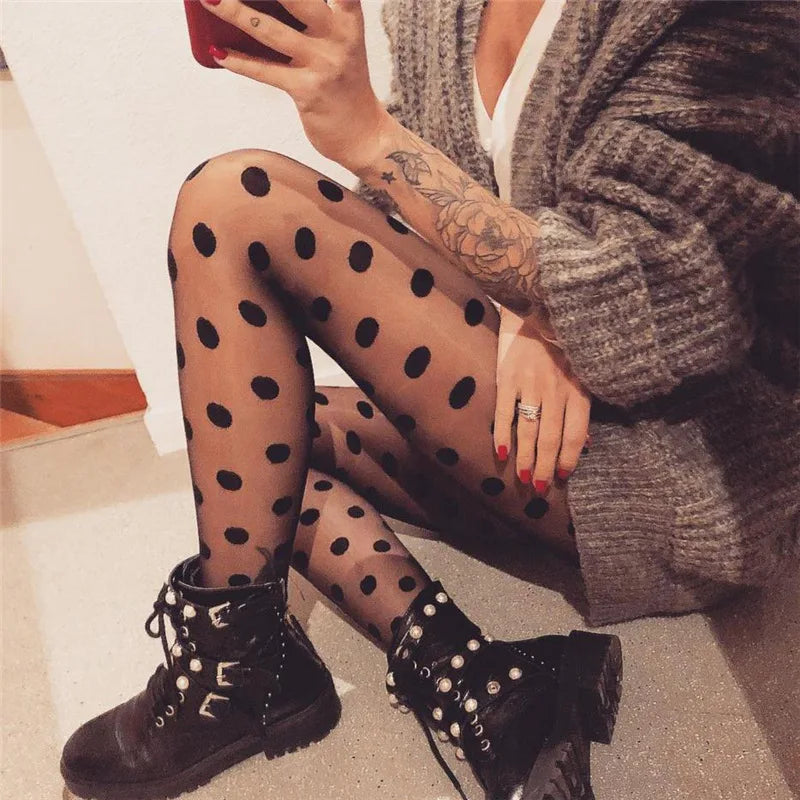 GirlsNight 'Dot Me Pretty' Sexy Tights