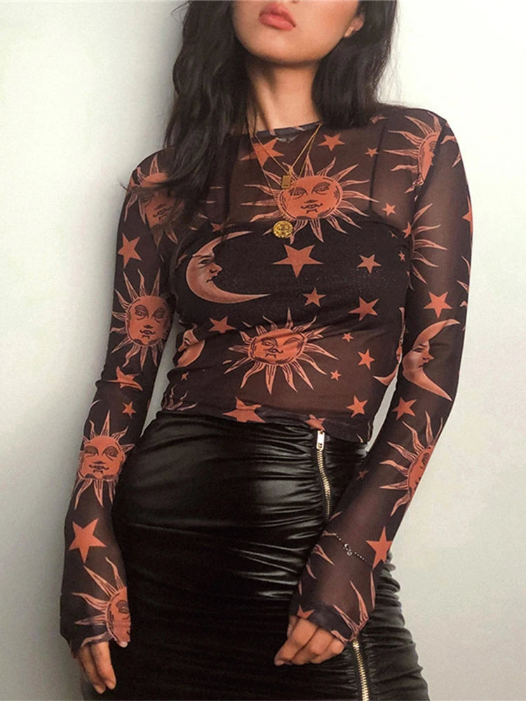 Girls Night 'Flaming Sky' Sexy Top