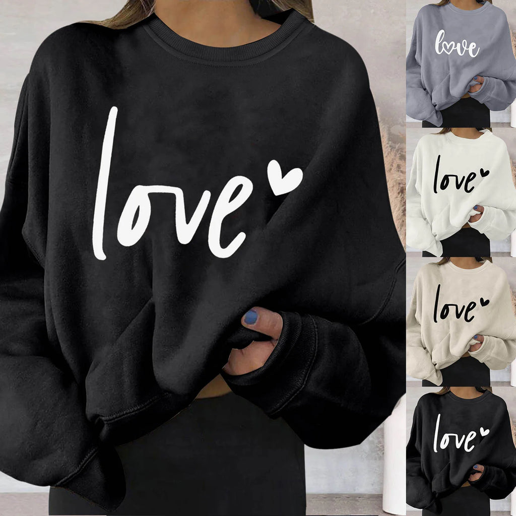 GirlsNight 'Huggable You' Love Graphic Sweatshirt