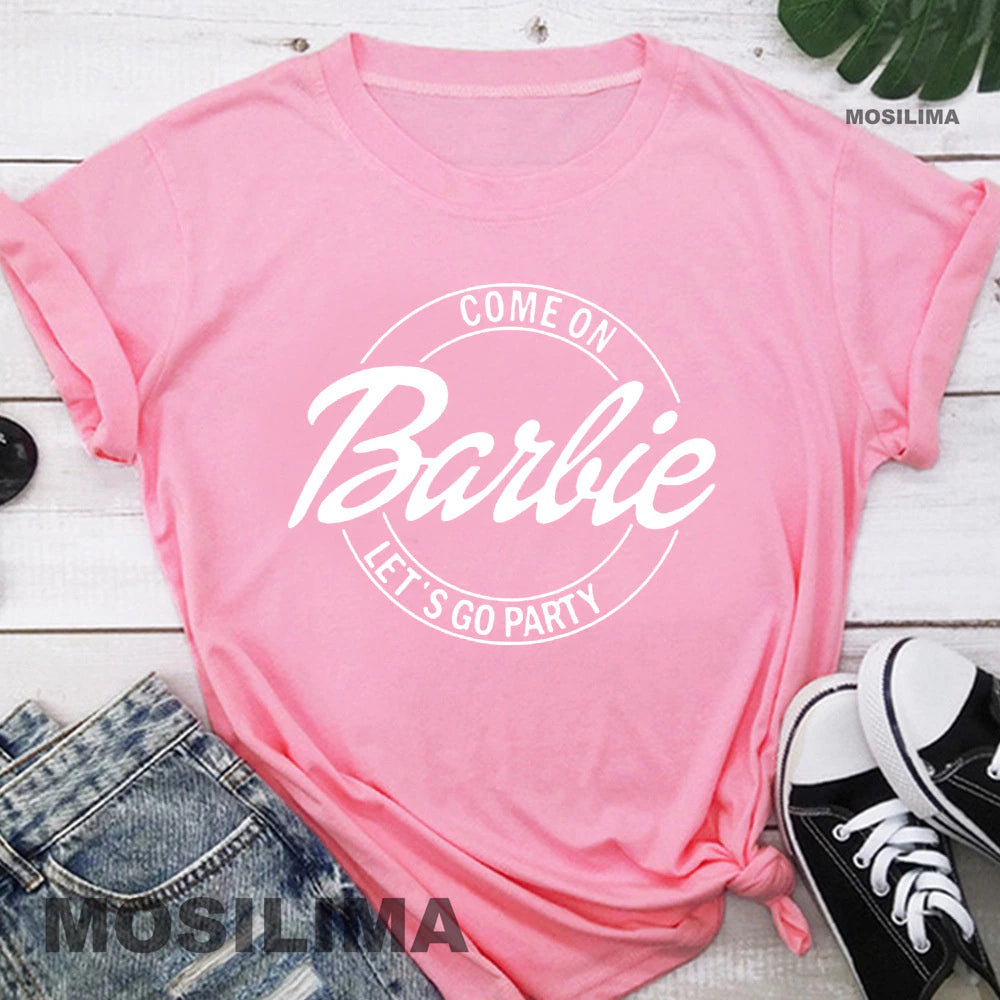 Girls Night Barbie, Let's Go Party! T-Shirt 