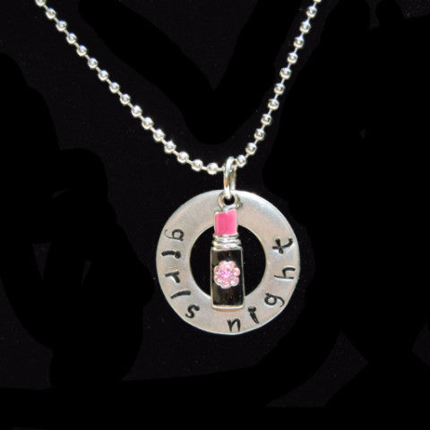 Girls Night Necklace - GirlsNightcom