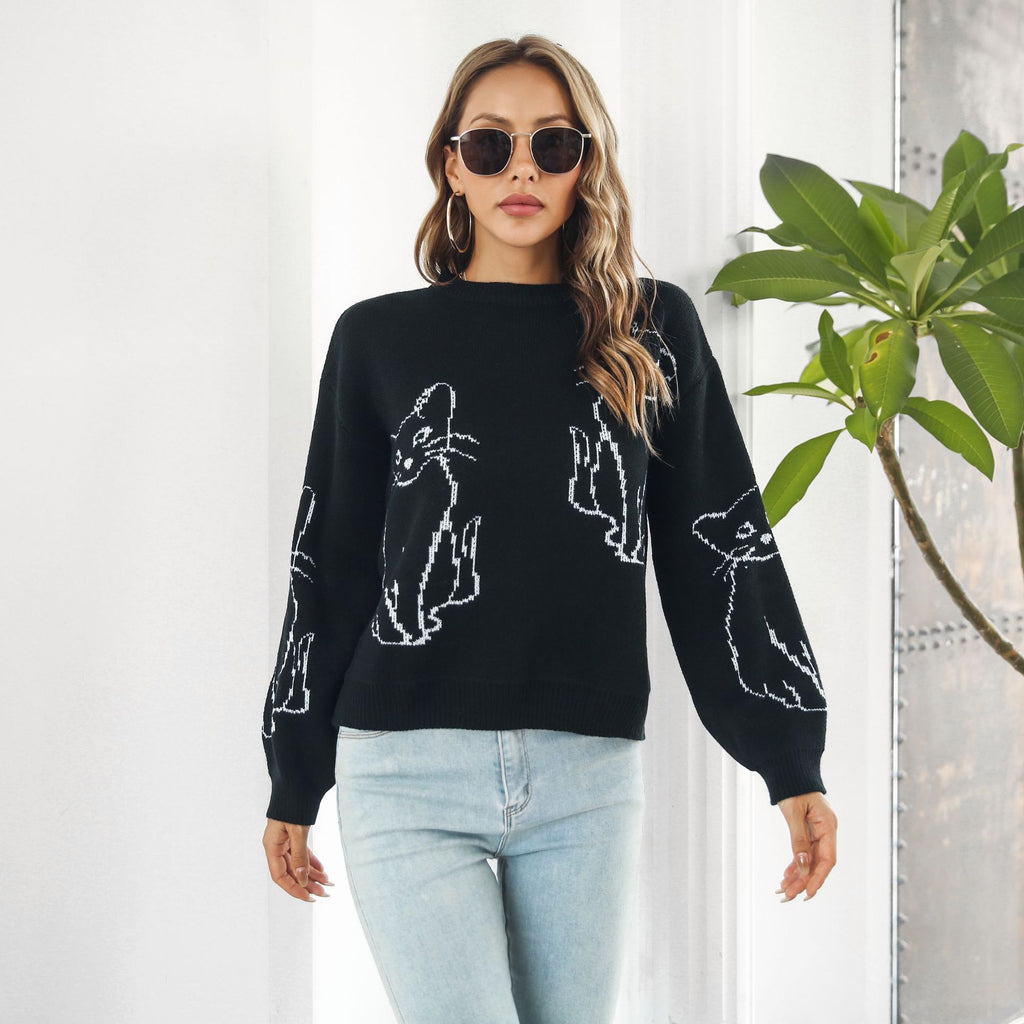Girls Night Meow! Purrfect Sweater! - GirlsNightcom