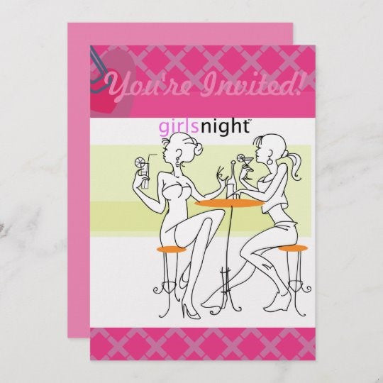 Girls Night Invitations