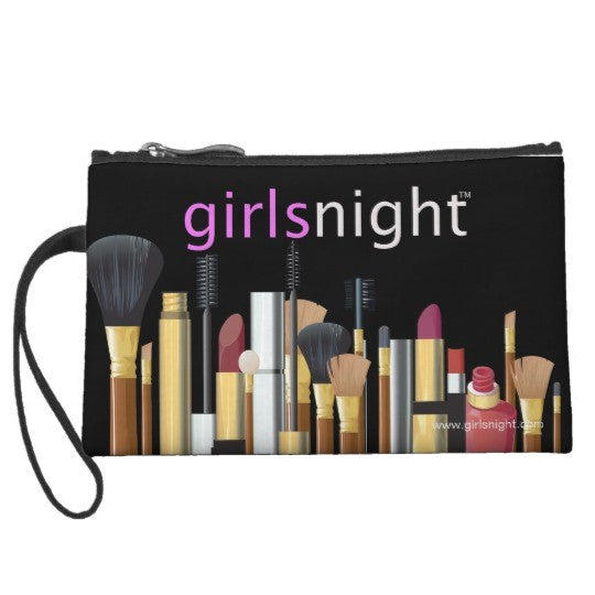 GirlsNight Mini-Clutch Wristlet Handbag and Cosmetic Bag - GirlsNightcom