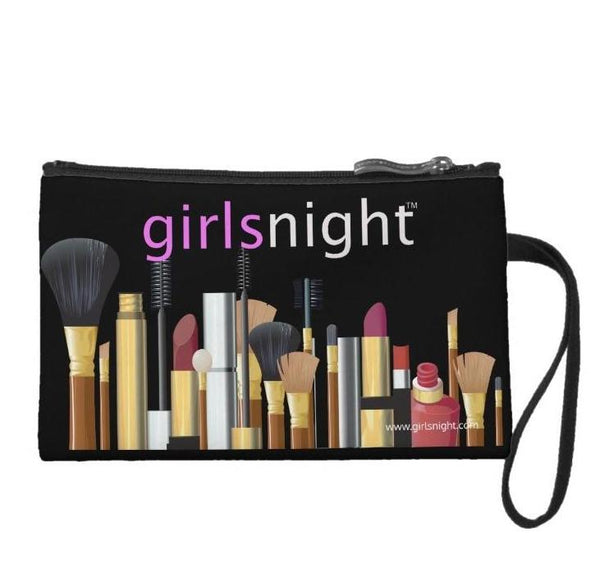 GirlsNight Mini-Clutch Wristlet Handbag and Cosmetic Bag - GirlsNightcom