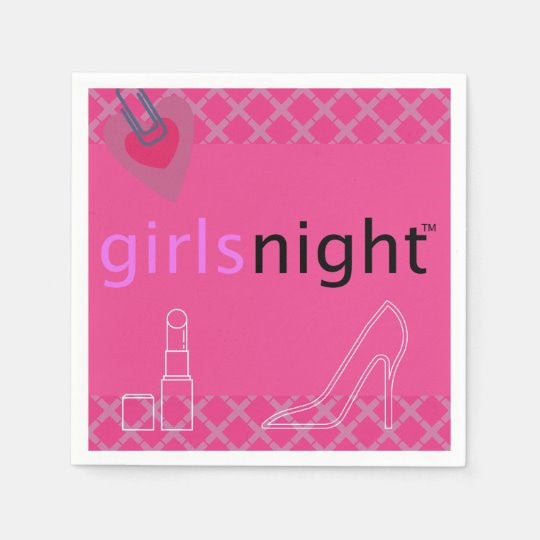 Girls Night Party Napkins - GirlsNightcom