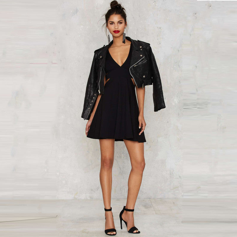 Girls Night 'Cut Me Some Slack', Black Party Dress - GirlsNightcom