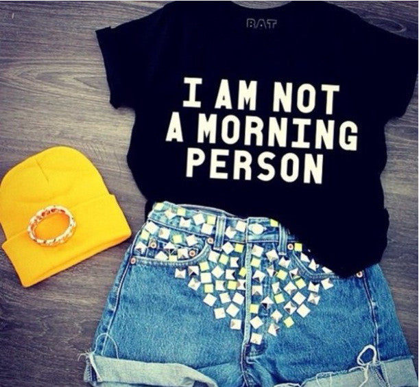 Not A Morning Person - GirlsNightcom