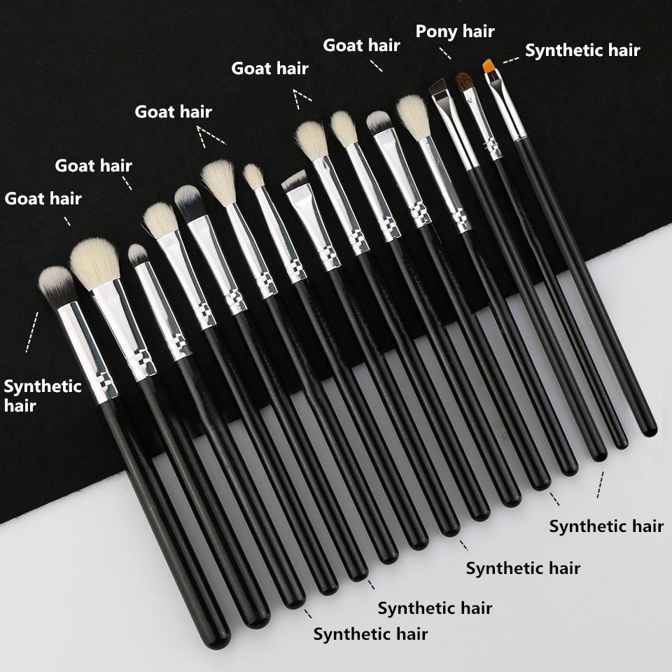 Girls Night 15Pcs Eye Makeup brush set - GirlsNightcom