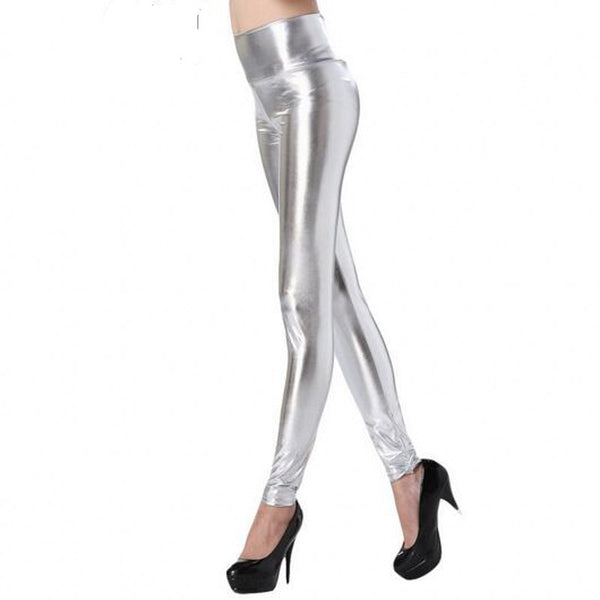 'Moonlight Night' Metallic leggings - GirlsNightcom