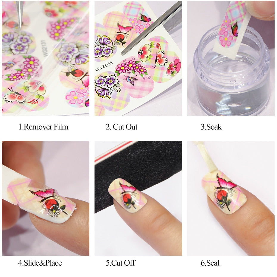 Girls Night 'Summer Fruits Nail Stickers' - GirlsNightcom
