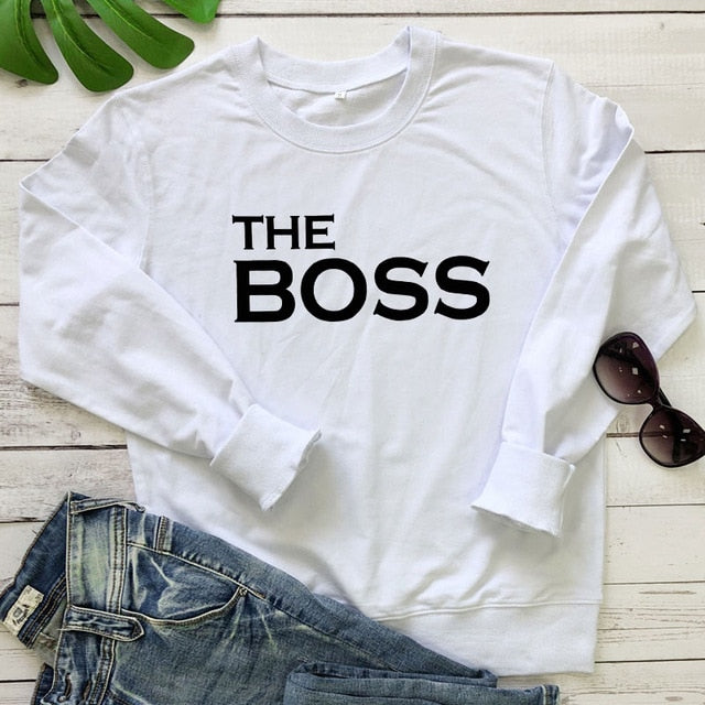 Girls Night 'The Real Boss' Pullover - GirlsNightcom