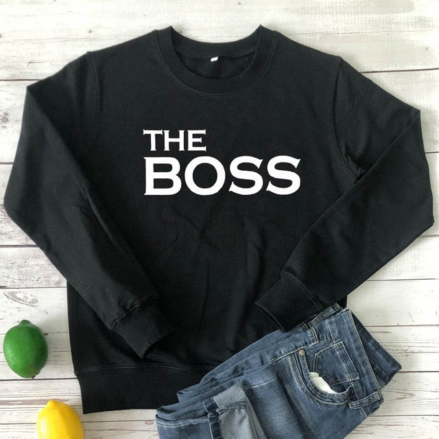 Girls Night 'The Real Boss' Pullover - GirlsNightcom