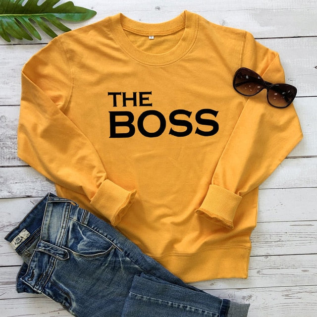 Girls Night 'The Real Boss' Pullover - GirlsNightcom