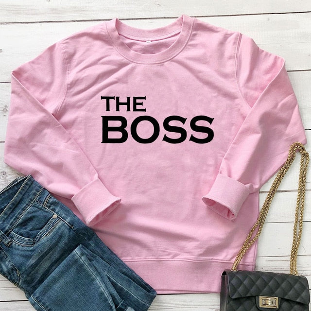 Girls Night 'The Real Boss' Pullover - GirlsNightcom