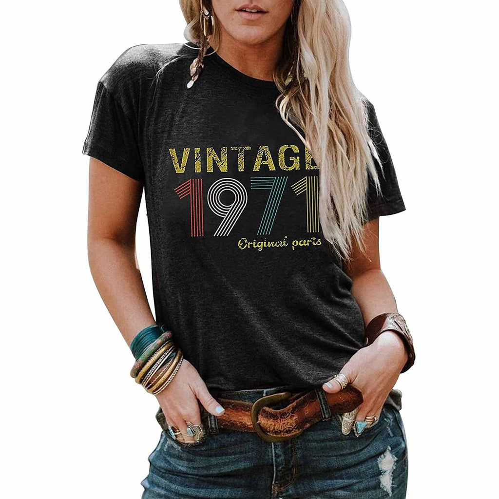 Girls Night 'Back Again' Vintage logo T-shirt - GirlsNightcom