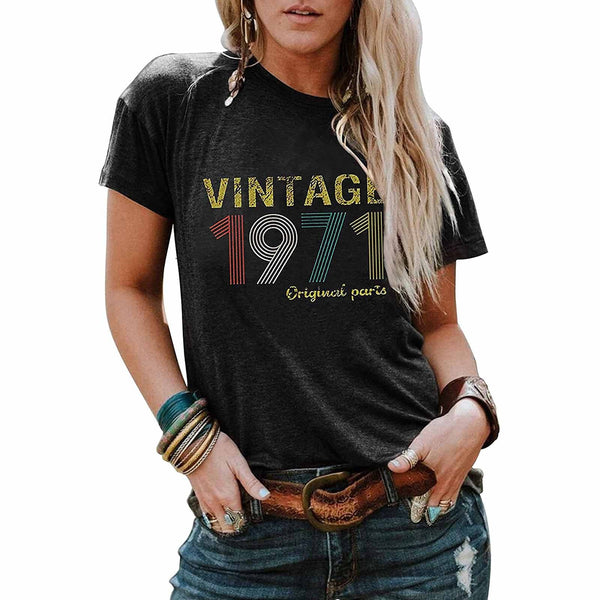 Girls Night 'Back Again' Vintage logo T-shirt - GirlsNightcom