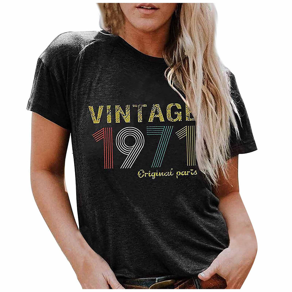 Girls Night 'Back Again' Vintage logo T-shirt - GirlsNightcom