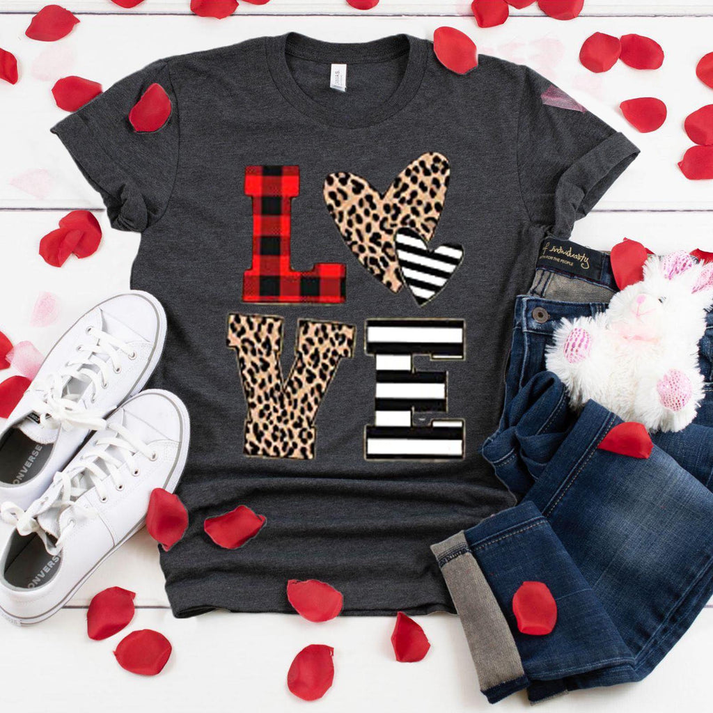 Girls Night 'Leopard Love' T Shirt H - GirlsNightcom