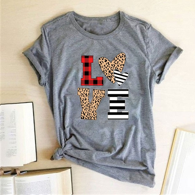 Girls Night 'Leopard Love' T Shirt H - GirlsNightcom