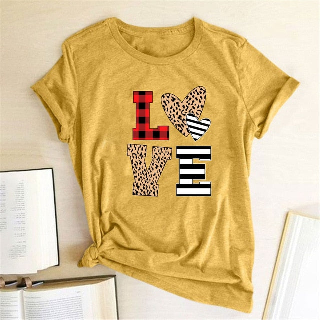 Girls Night 'Leopard Love' T Shirt H - GirlsNightcom