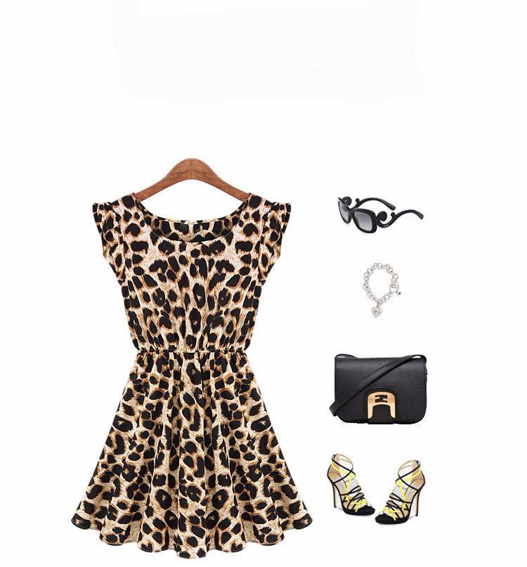 'Hear Me Roar' Leopard Dress - GirlsNightcom
