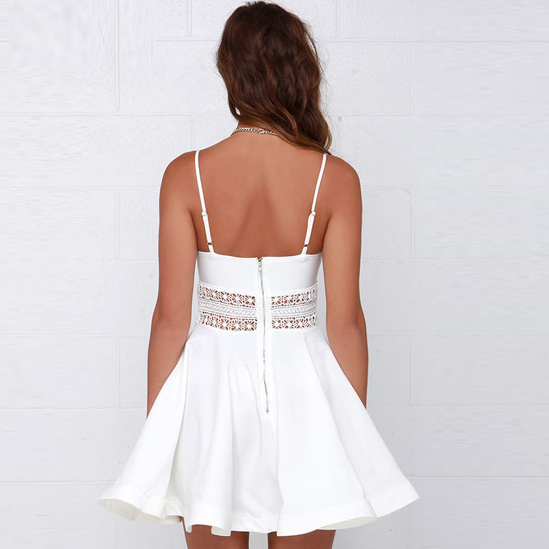 come and get it white party dress Come And Get It White Sequin Party Dress - US 4