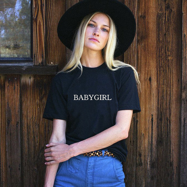 'Babygirl'  T Shirt - GirlsNightcom