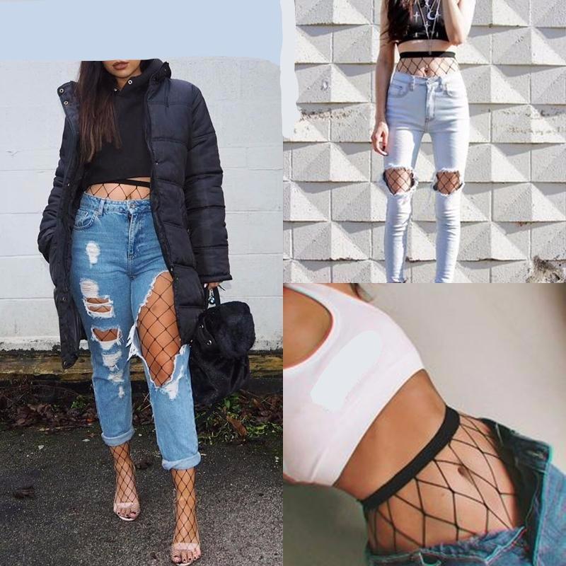 'Meshing Around' Fishnet Stockings - GirlsNightcom