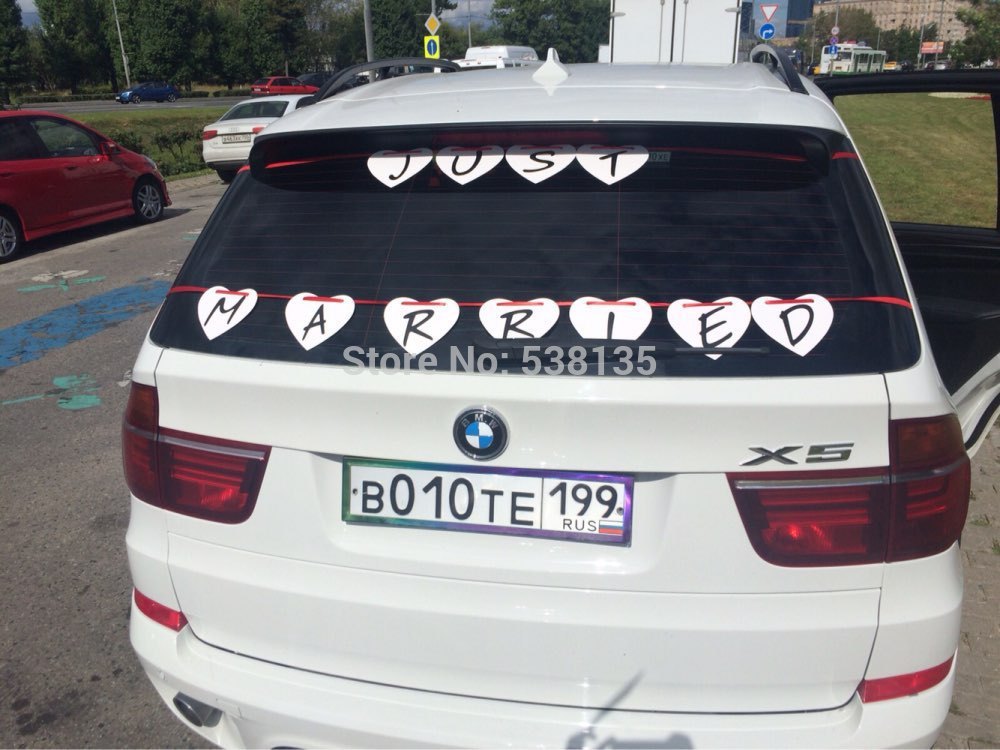 Just Married Vintage Wedding Banner - GirlsNightcom