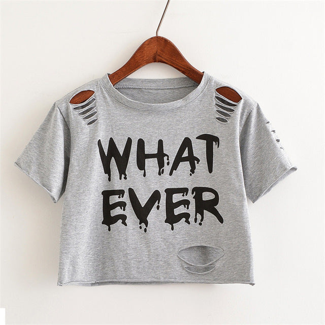 'Whatever' T-Shirt - GirlsNightcom