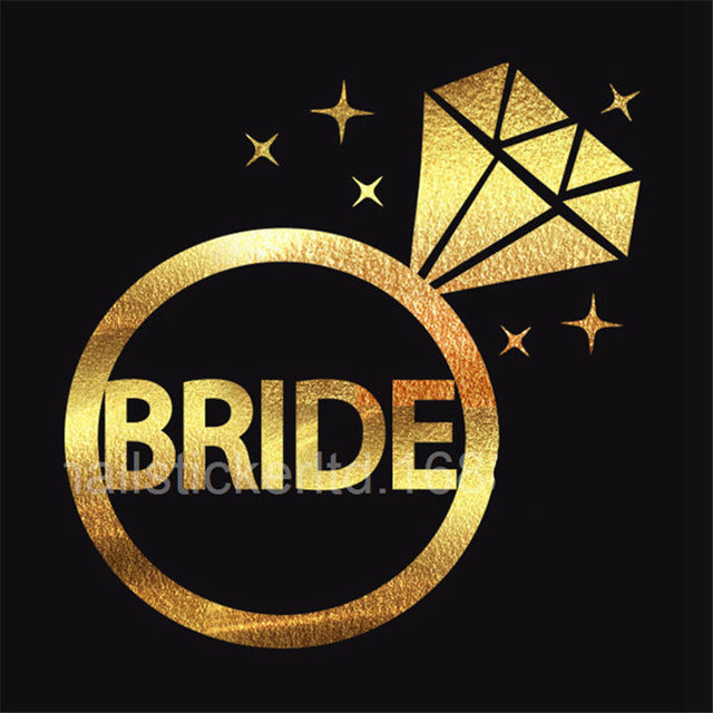 Bachelorette Temporary Tattoo - GirlsNightcom