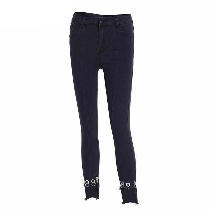 'Eyelet You Go' Skinny Jeans - GirlsNightcom