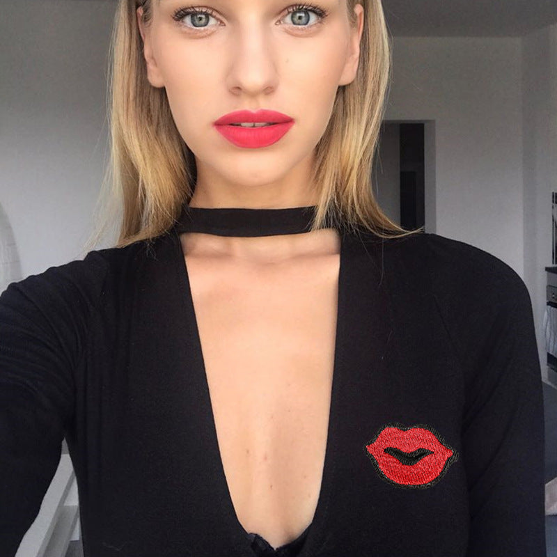 'Kiss and Tell' Bodysuit - GirlsNightcom