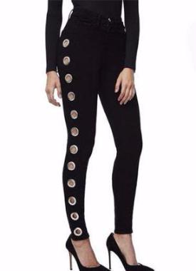 'Riveting Night' Pencil Jeans - GirlsNightcom