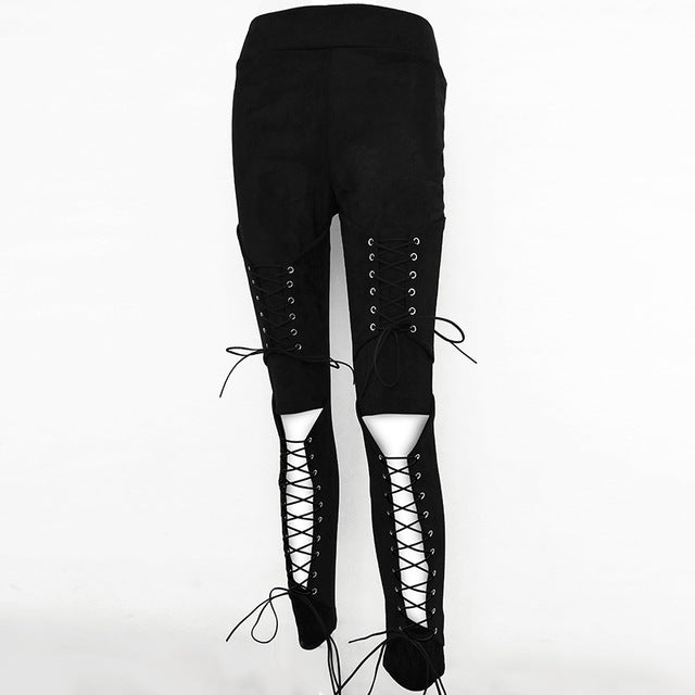 'Secret Confession' Lace Up Pant - GirlsNightcom