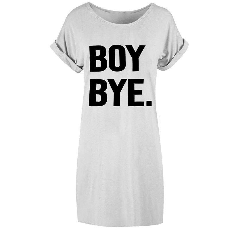 'Boy Bye' II T-shirt, long - GirlsNightcom